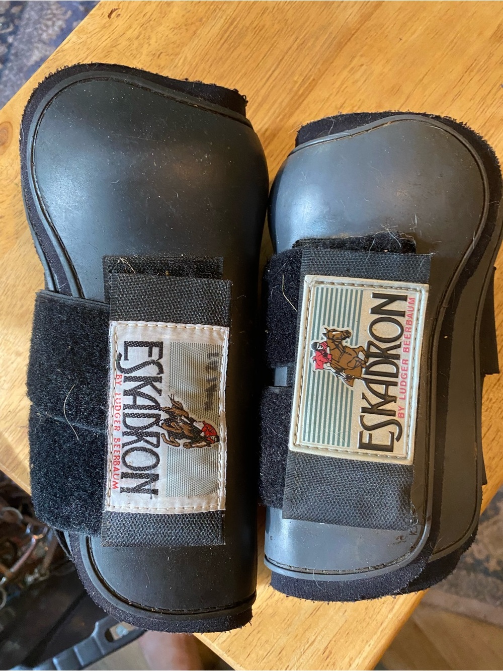 Black Protective Horse Boots - Pair